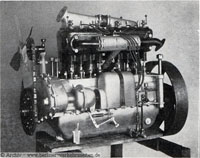 Fr die RK-Wagen verwendeteter Motor (1915)